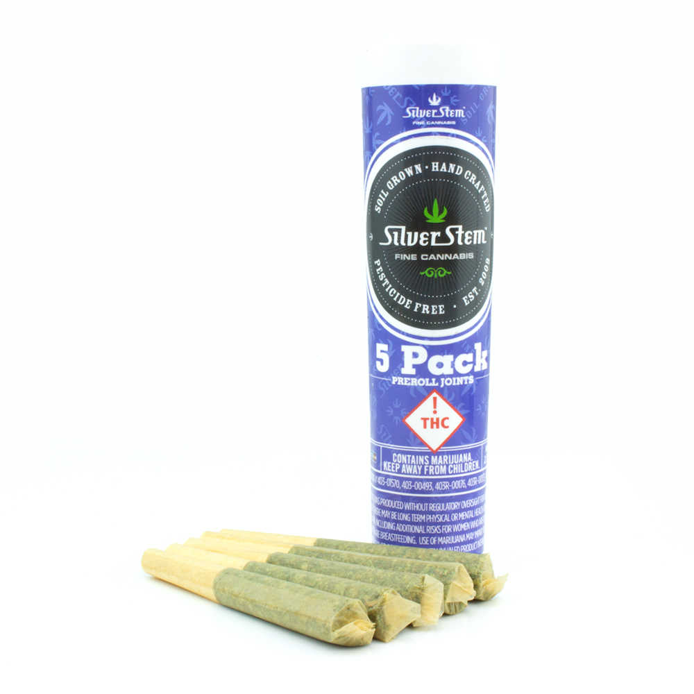 Photograph of product: Snowcone 1/2g Preroll 5 Pack | Oui'd