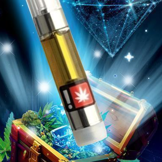 Photograph of product: Loot Bar 1g Liquid Diamondz Cart: Vampire Killer - 