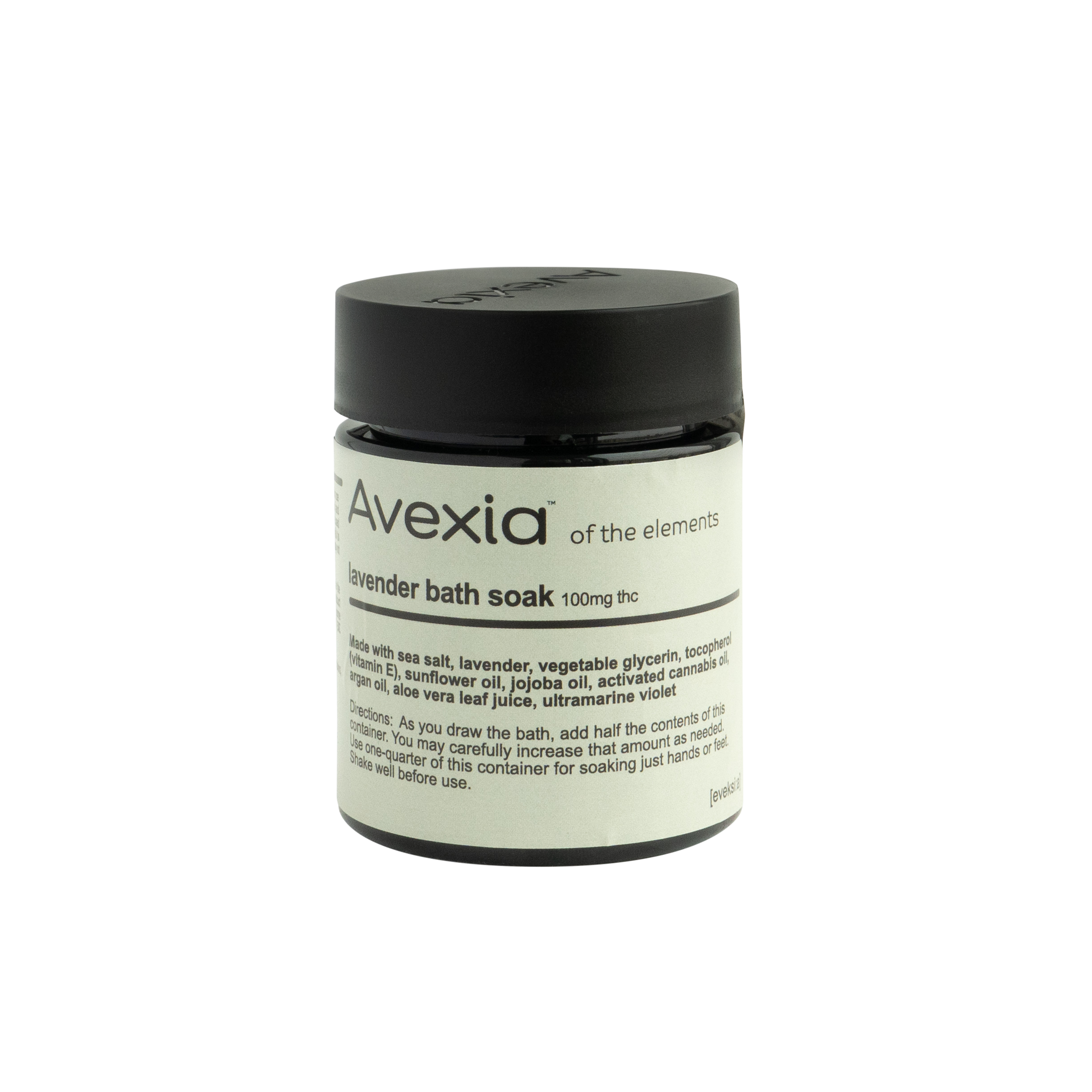 Photograph of Product: AVEXIA Harmony Pain Relief Lavender Bath Salt | 100mg