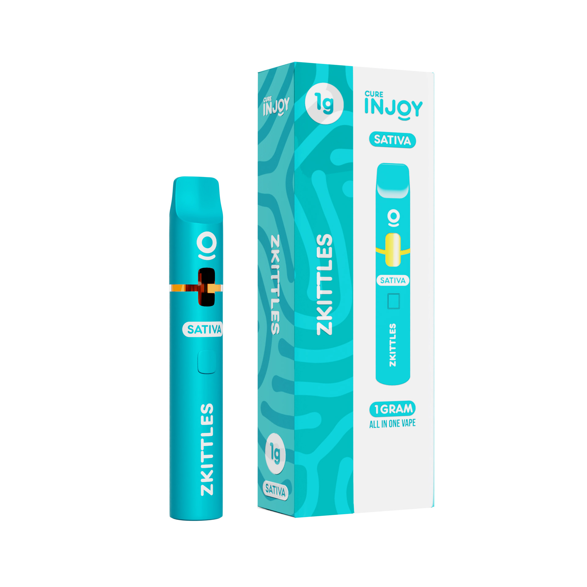 Photograph of product: Cure Injoy - Zkittles (Oui'd) All-In-One Vape