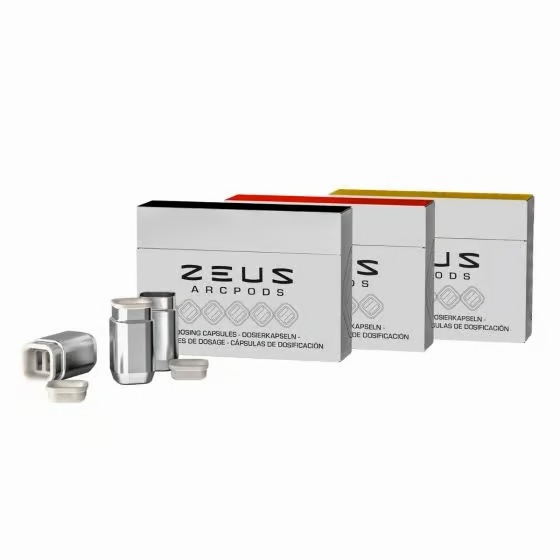 Photograph of product: Zeus | Arc Pods 5pk | Vaporizer Accessory