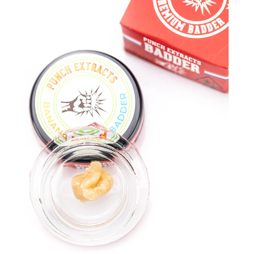 Photograph of product: 1G - SHATTER - BANANA SHERBERT