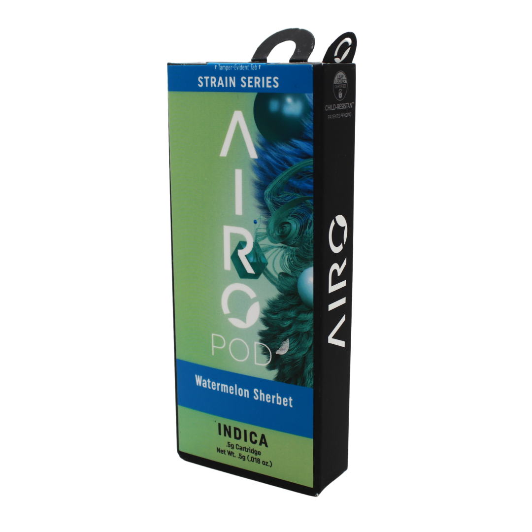 Photograph of product: Airo Watermelon Sherbet Strain 0.5g Pod