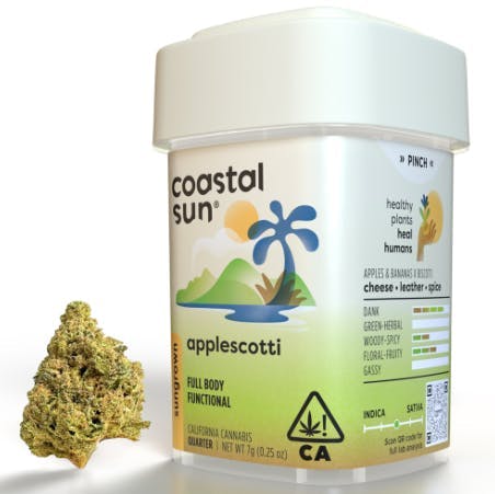 Photograph of product: Coastal Sun - Applescotti (1/4) - 7 grams