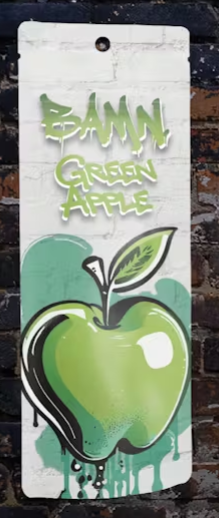Photograph of product: Bamn - Green Apple Disposable