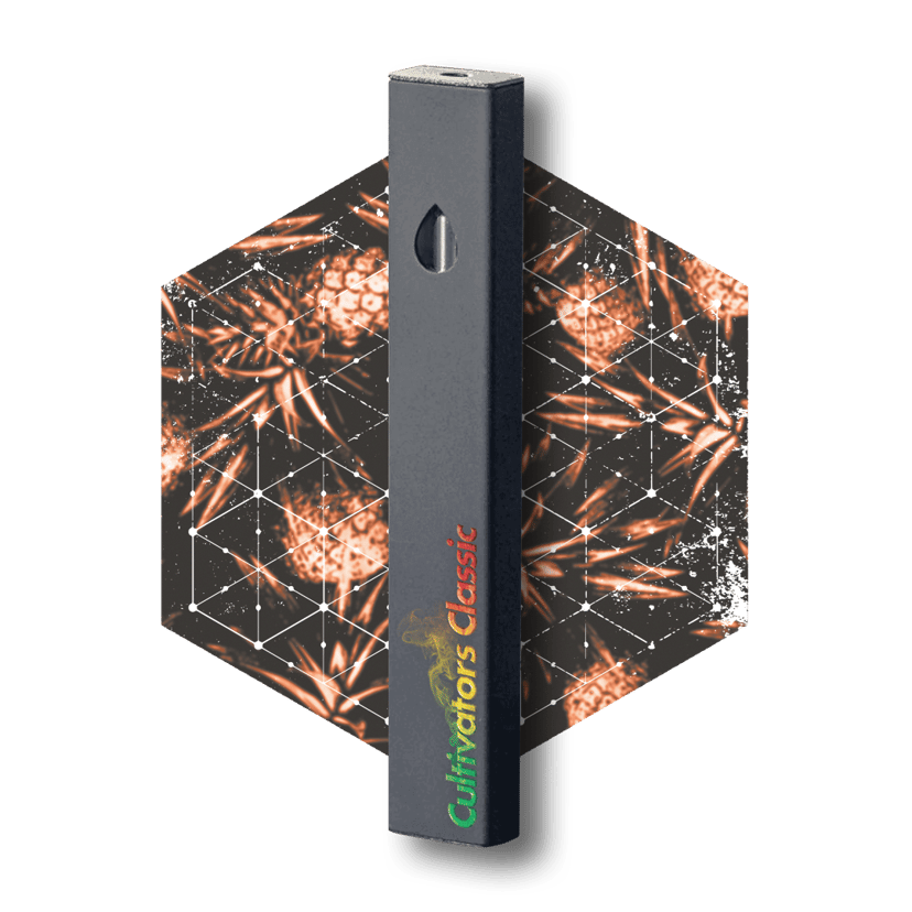 Photograph of product: Cultivators Classic Disposable Vape (1000mg) Pineapple Candy