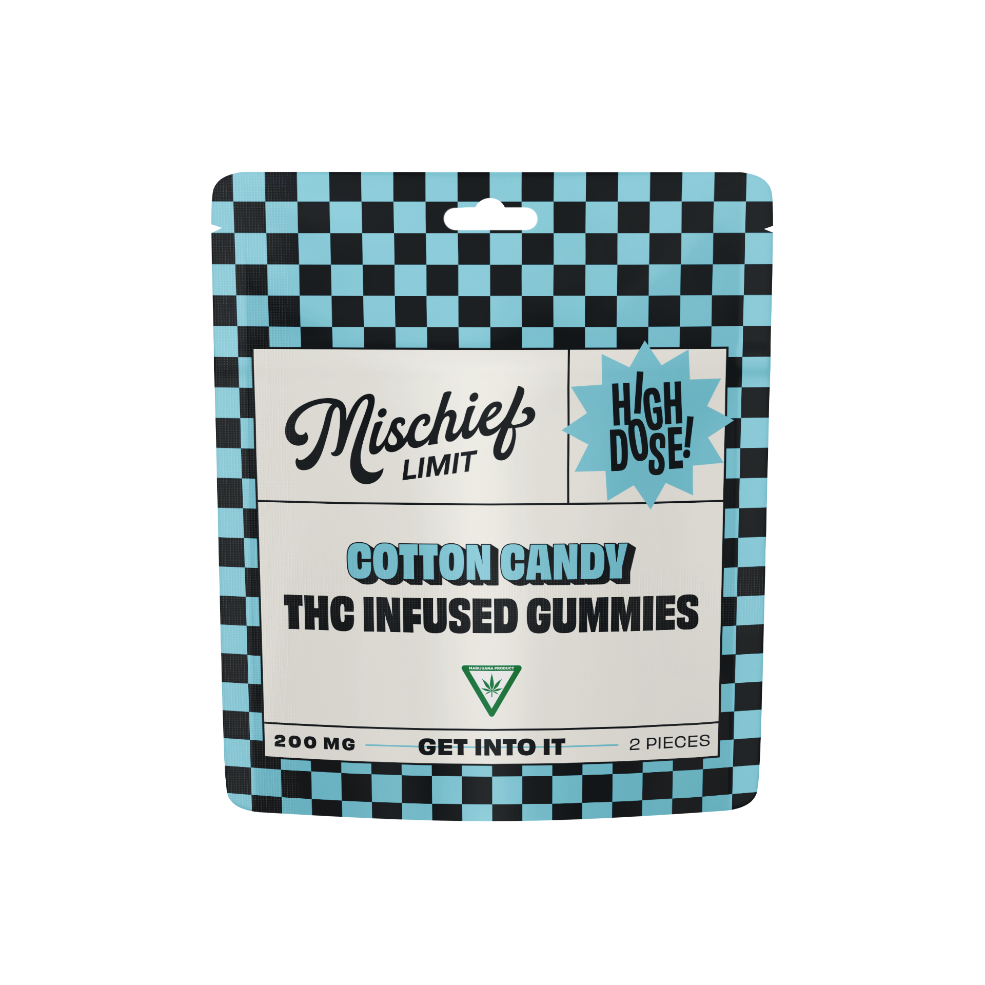 Photograph of Product: Mischief | Cotton Candy | Gummies | 200mg