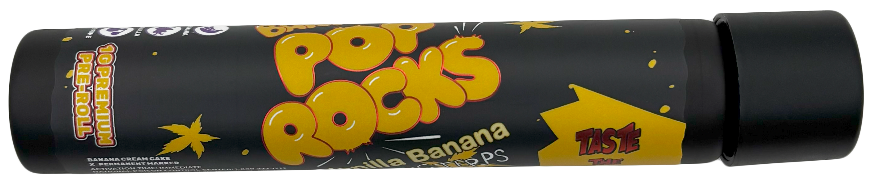 Photograph of product: Michigander Fire | Banana Pop Rocks | Pre-Roll