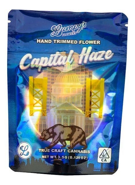 Photograph of product: Capital Haze | 3.5g Mylar Bag - 