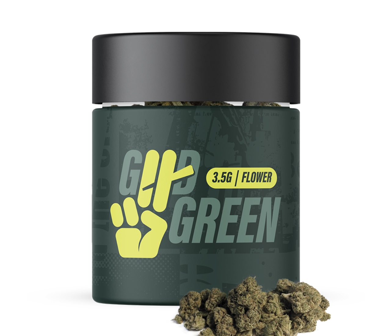 Photograph of product: Good Green Mixed Flower 3.5g- Tres Dog IX x Tres OG
