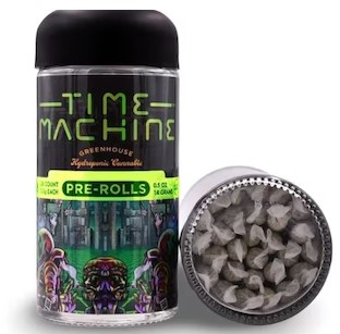 Photograph of product: 28 PACK - KUSH MINTS .5G - TIME MACHINE