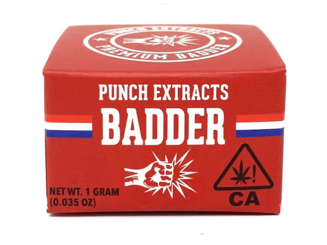 Photograph of product: Black Rose 1g BHO Badder - 