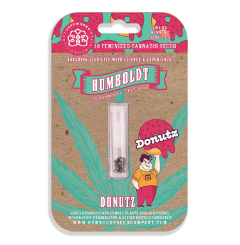 Photograph of product: Donutz (H) Feminized Seeds 3pk - Humboldt Seed Company
