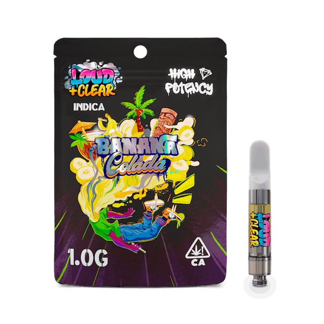 Photograph of product: Banana Colada | 1g Vape Cartridge