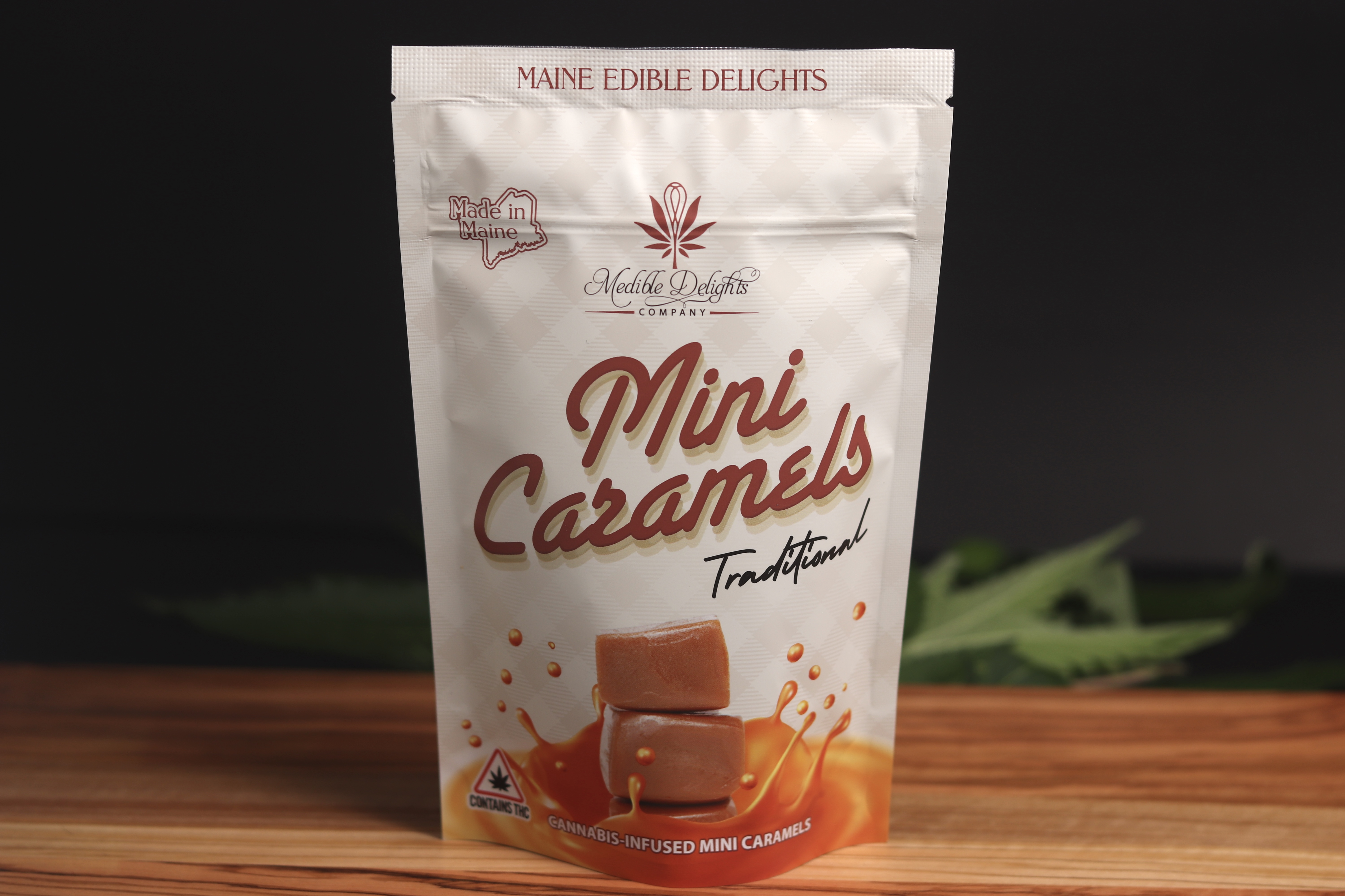 Photograph of product: Medible Delights Mini Caramels 100mg