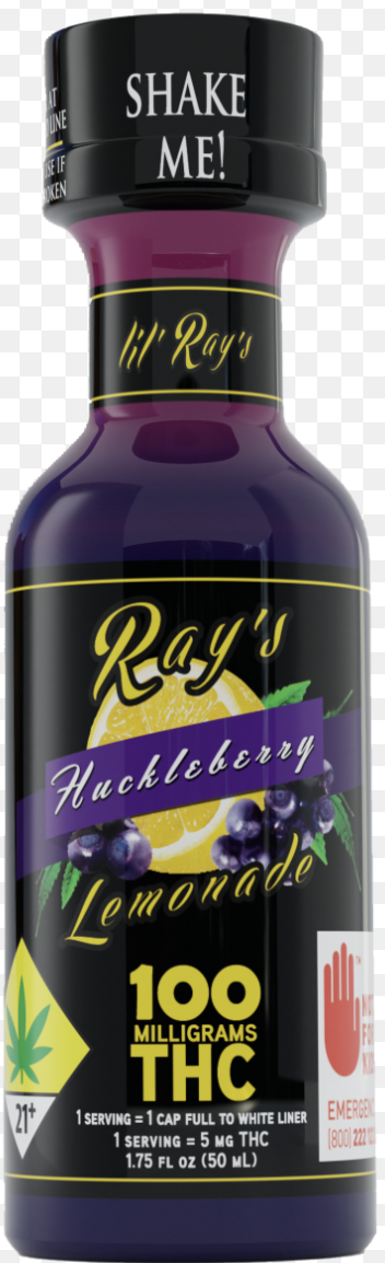 Photograph of product: Huckleberry Lemonade Shot (100mg TH-oui)