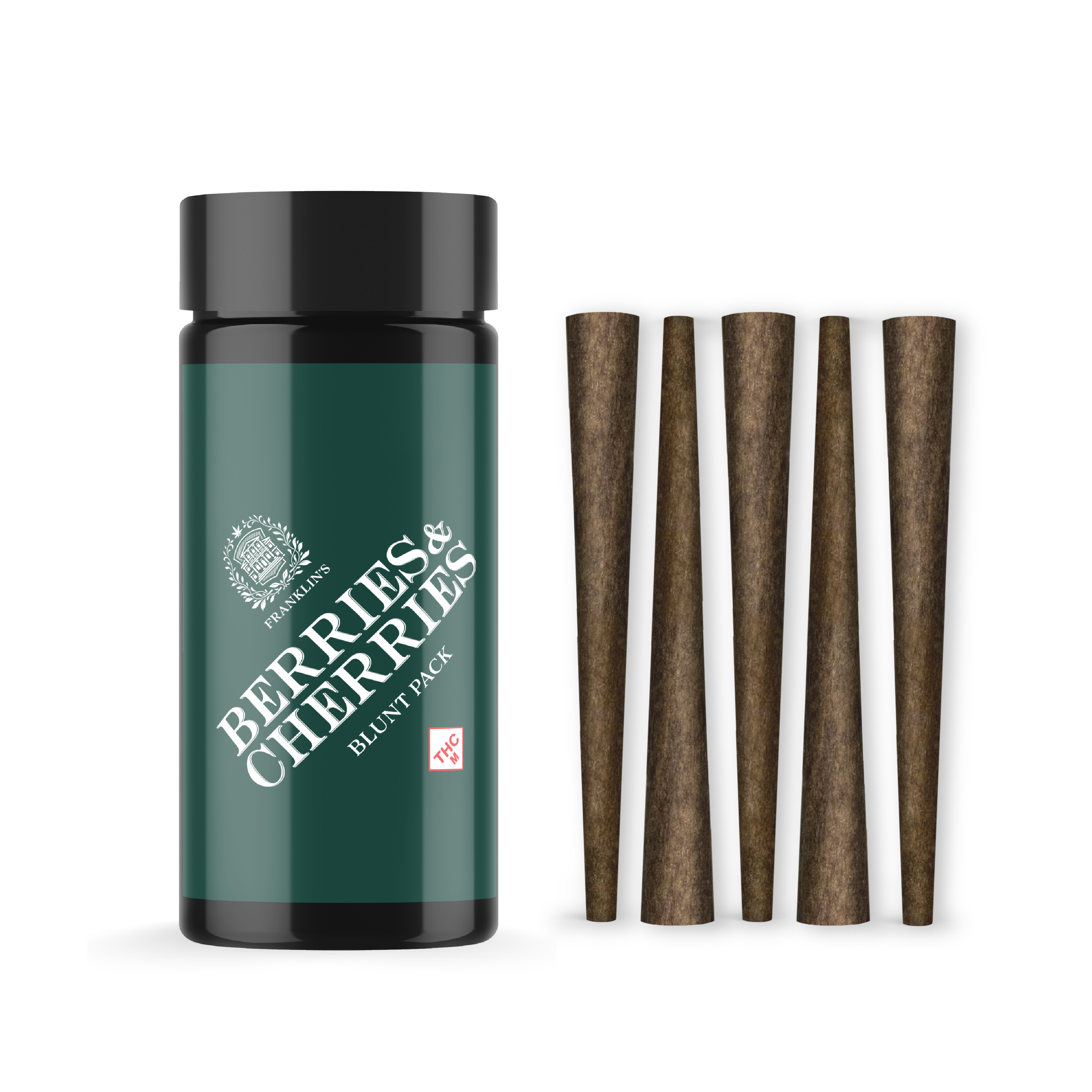 Photograph of product: Berries & Cherries 5pk |  (3.75g) 0.75g Blunts