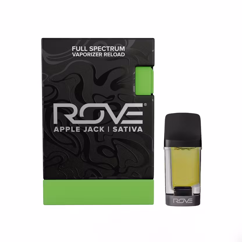 Photograph of product: Rove | Apple Jack | 1g Reload Cart