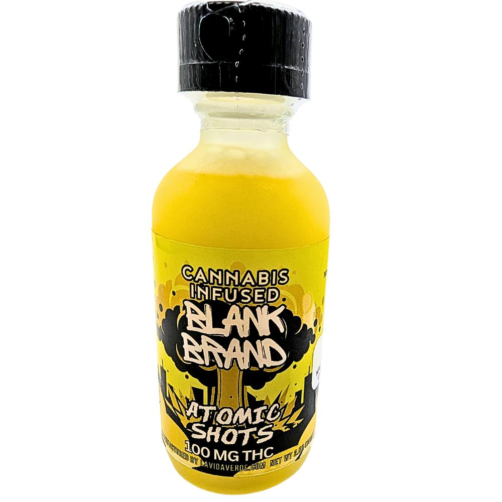 Photograph of product: Blank Atomic Shot 100mg - Tiki Sunrise