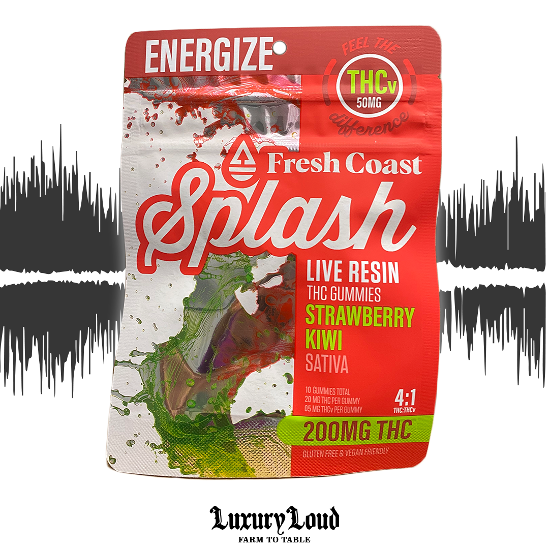 Photograph of product: Splash Strawberry Kiwi ENERGY