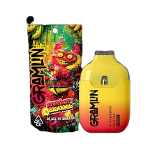 Photograph of product: Gramlin | Strawberry Banana All-In-One | 1g