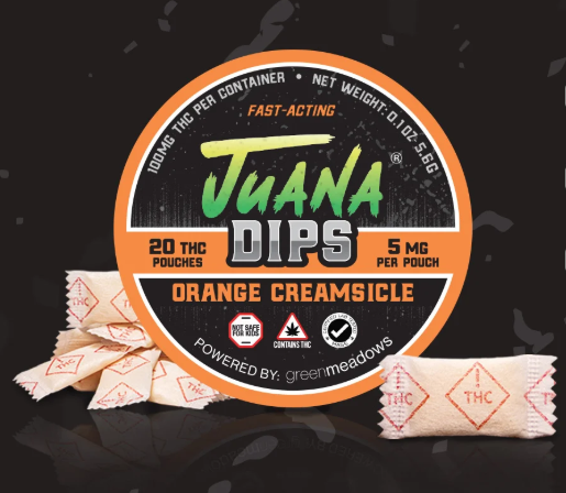 Photograph of product: Juana Dips - Orange Creamsicle