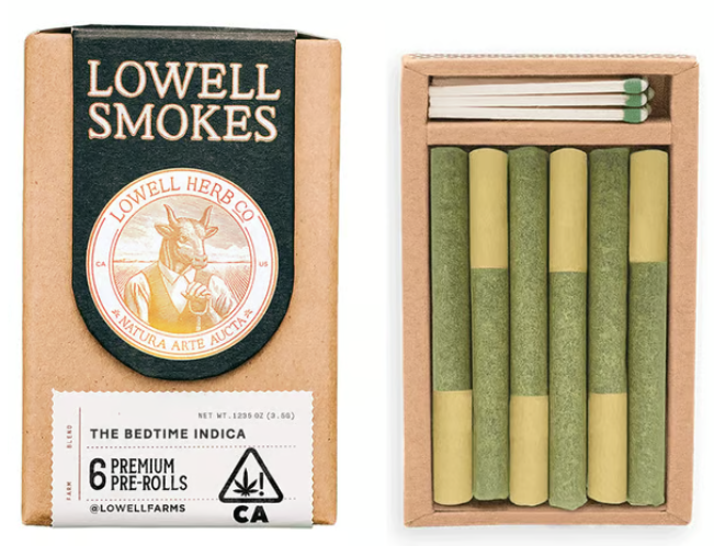 Photograph of product: The Bedtime Oui'd | Prerolls | 6pk 3.5g