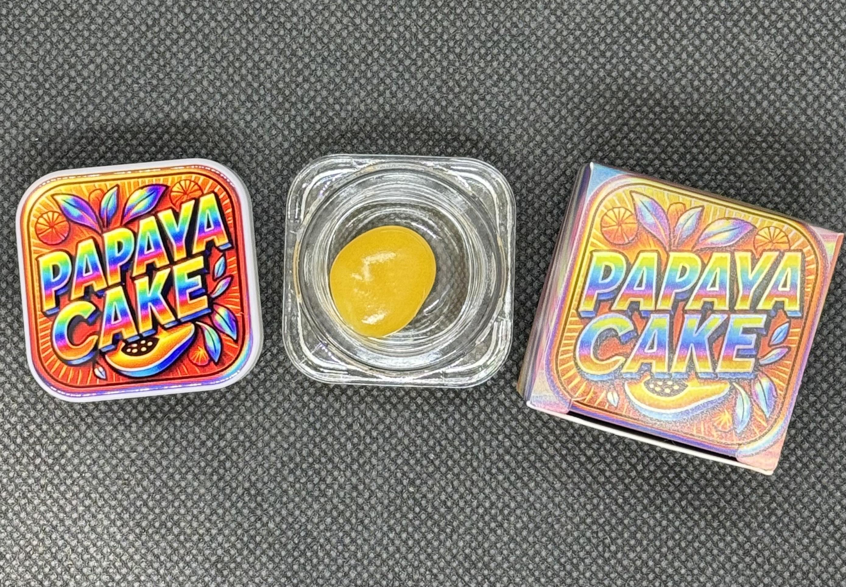 Photograph of product: GreenCo | Papaya Cake 1g Concentrate