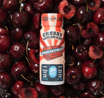 Photograph of product: JOURNEYMAN CHERRY LEMONADE SHOT 100MG