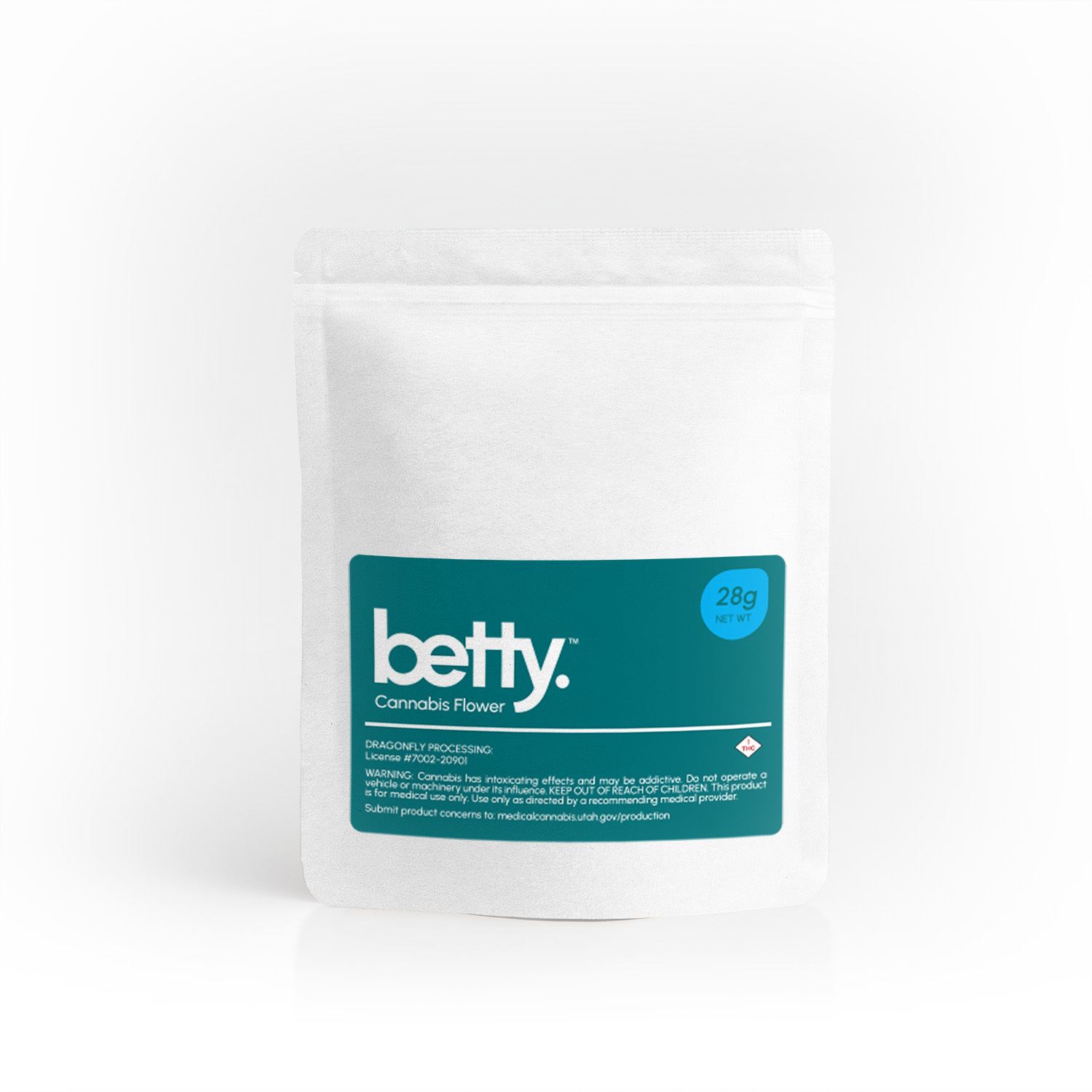 Photograph of product: Betty White Diesel Whole Flower - 28g