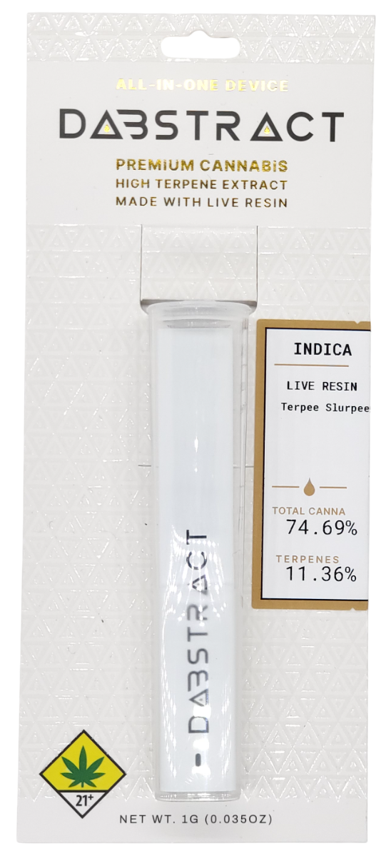 Photograph of product: Dabstract VAPE Terpee Slurpee Disp 1g