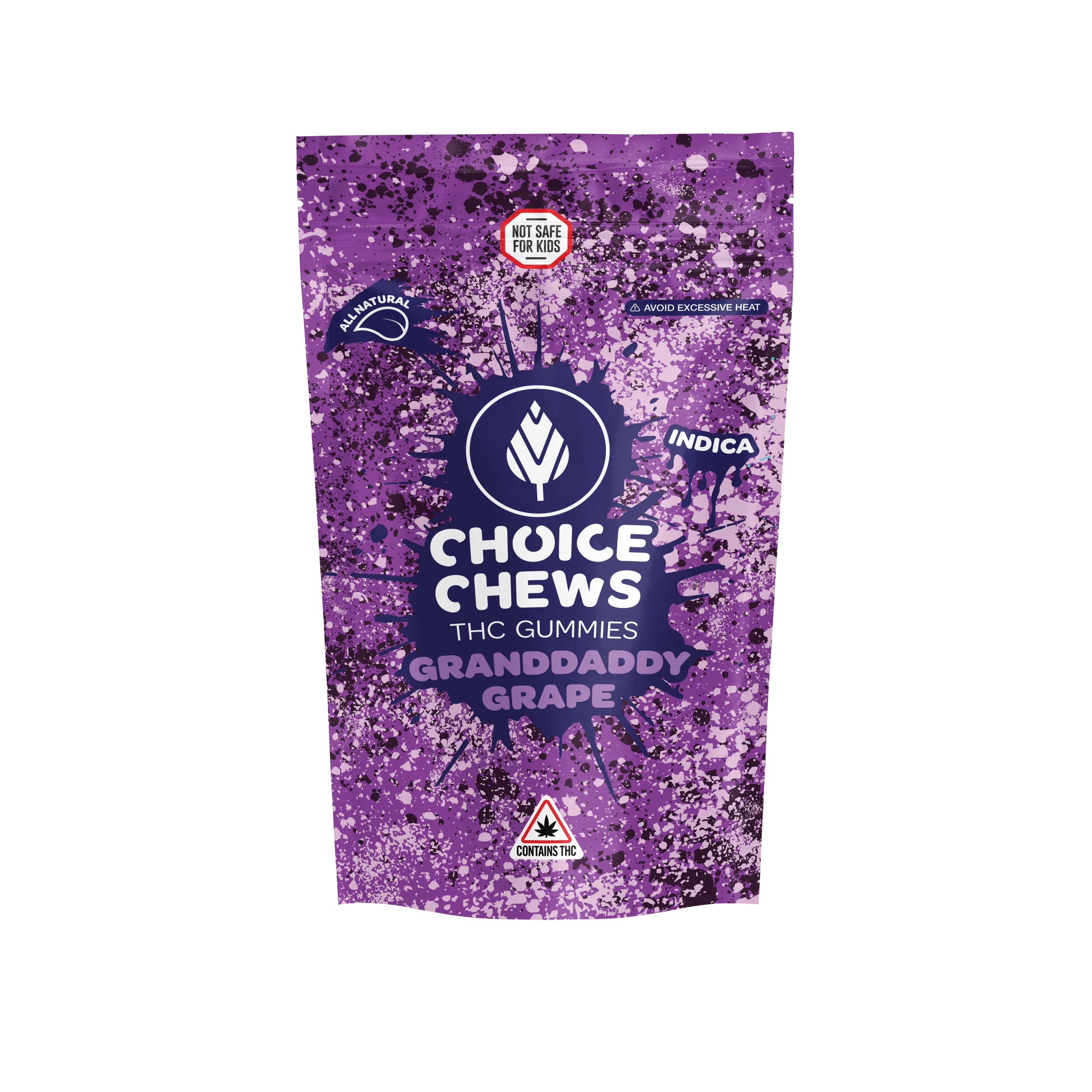 Photograph of product: Grandaddy Grape | Gummies 100mg  - Chill