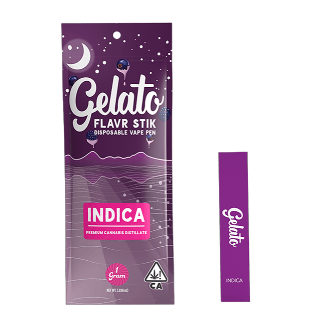 Photograph of product: Blueberry Cobbler 1g All In One Cart - Gelato