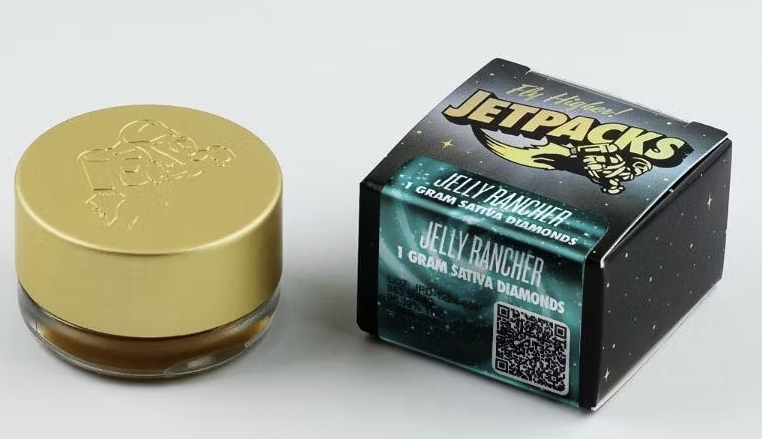 Photograph of product: JetPacks Jelly Rancher Diamonds