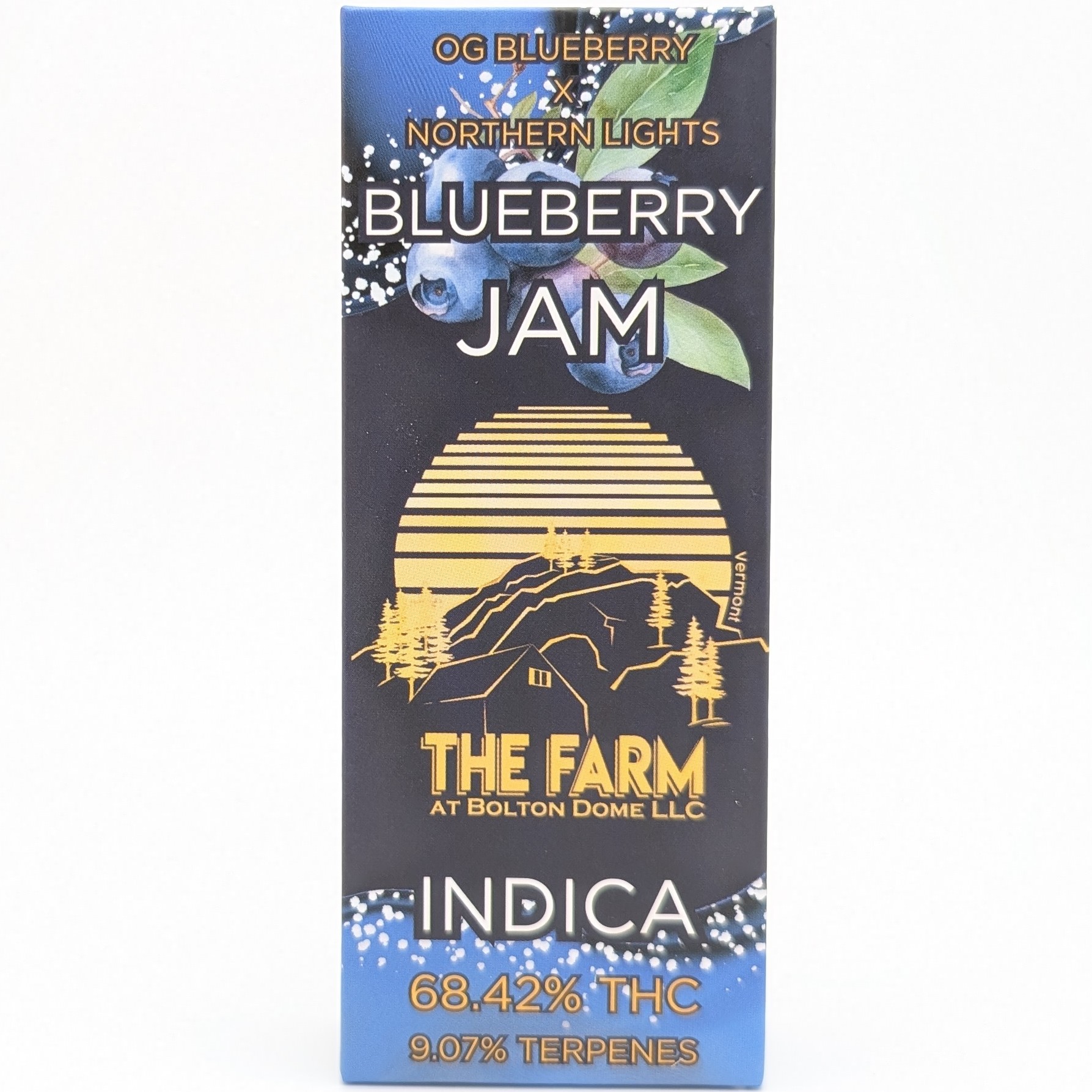 Photograph of product: Blueberry Jam .5g Live Resin Cart