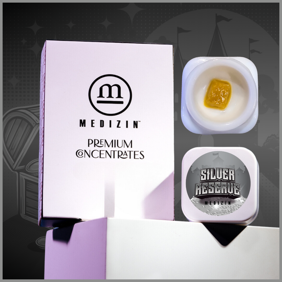 Photograph of product: Silver Reserve Live Resin Badder | 0.5g