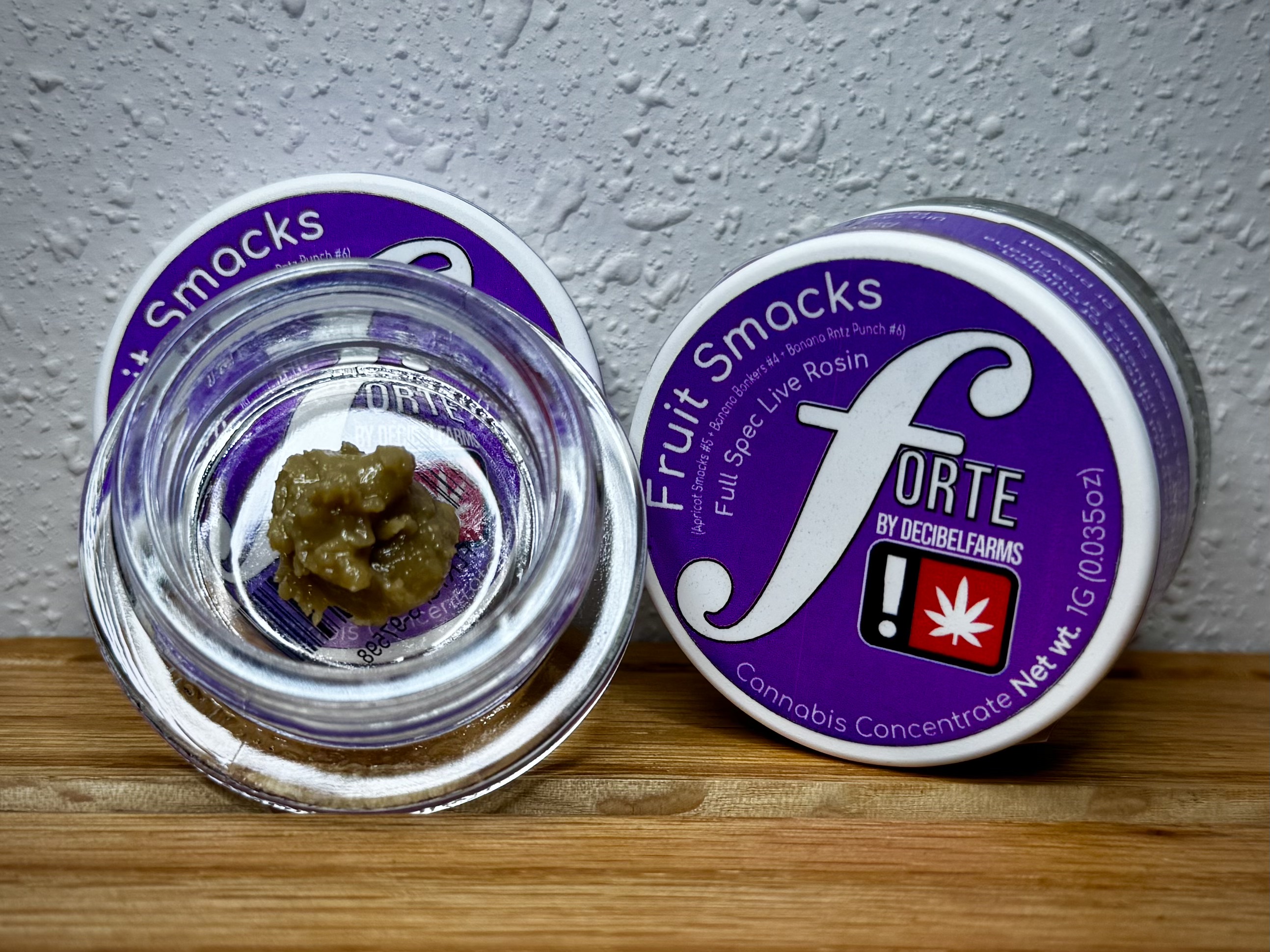 Photograph of product: Fruit Smacks Live Rosin - Forte