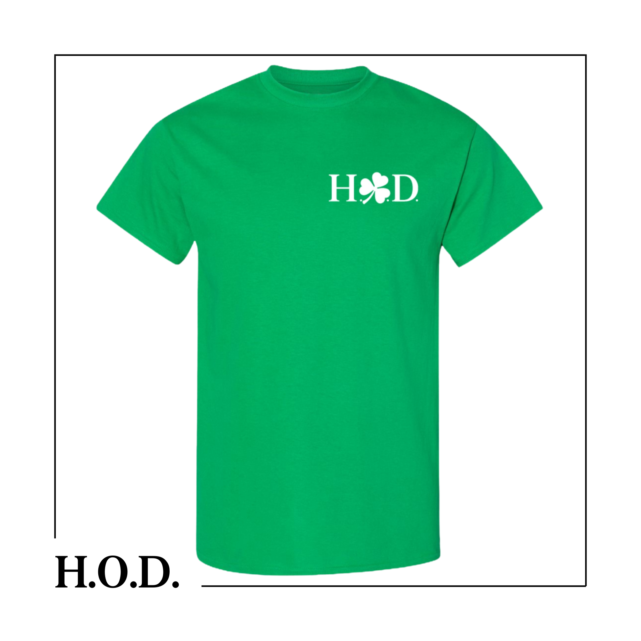 Photograph of product: H.O.D. Green High-Rish Womans Short Sleeve Tee S