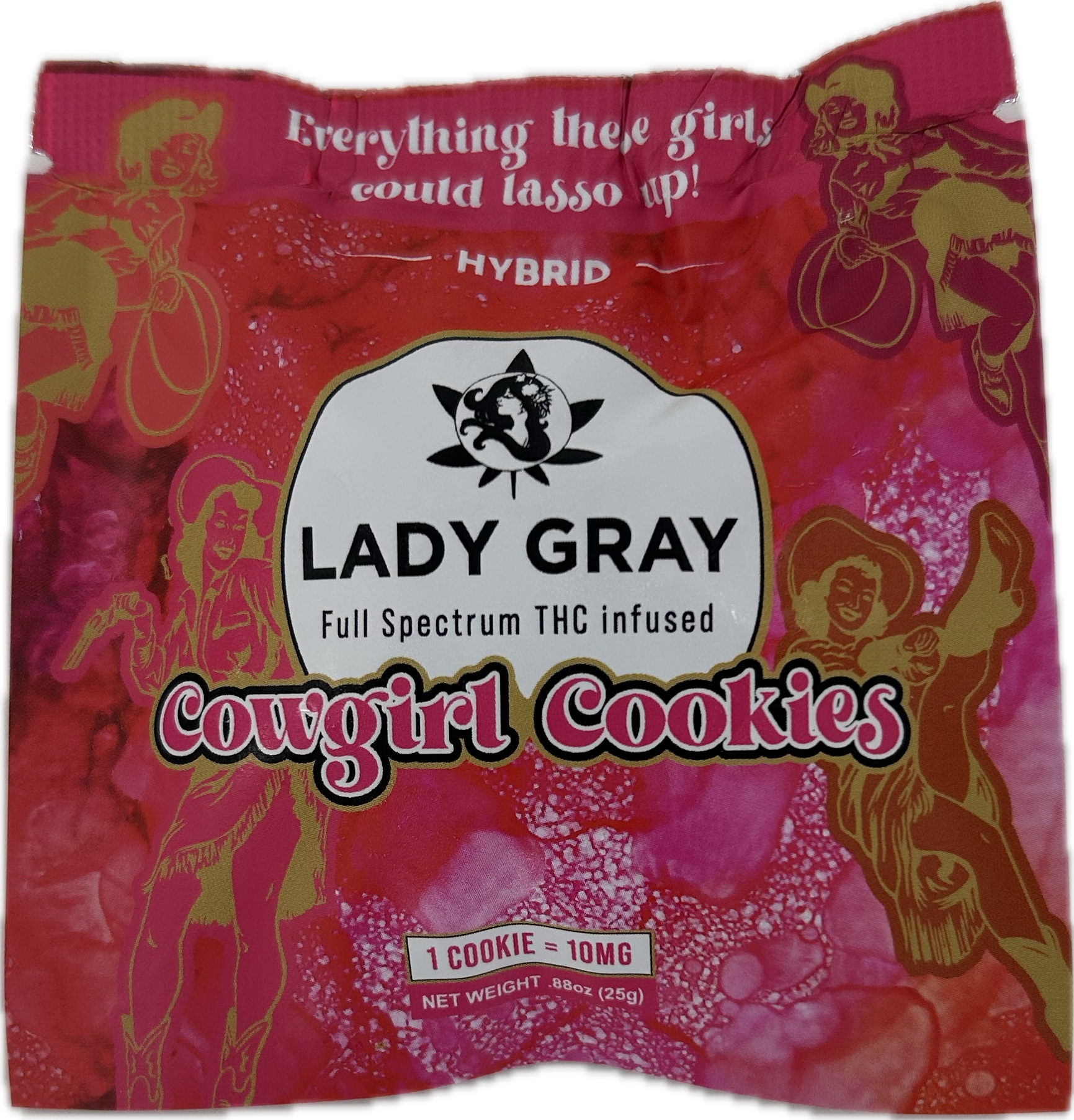 Photograph of product: Cowgirl Cookies 10mg