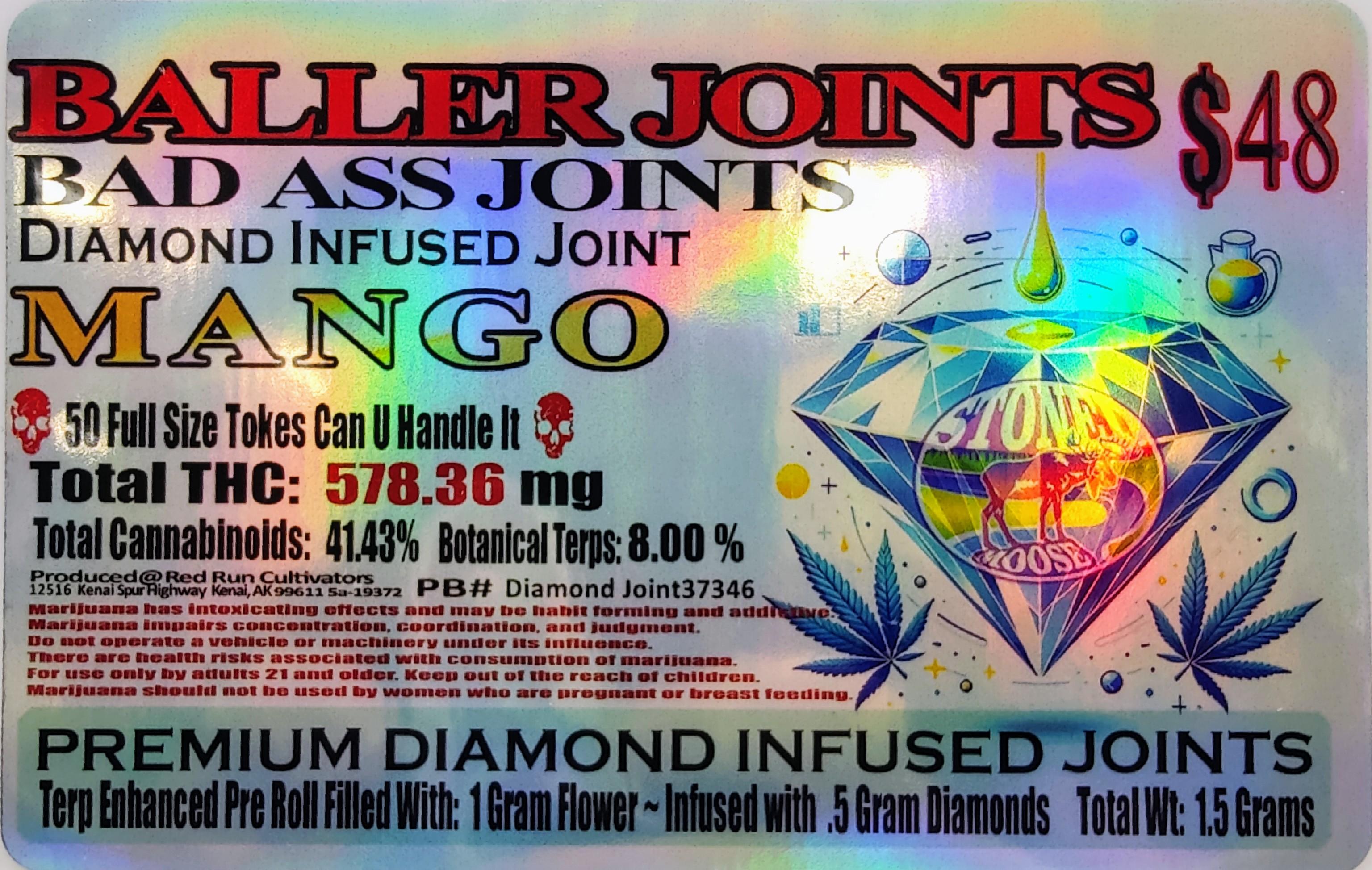 Photograph of product: Mango Diamond Pre Roll