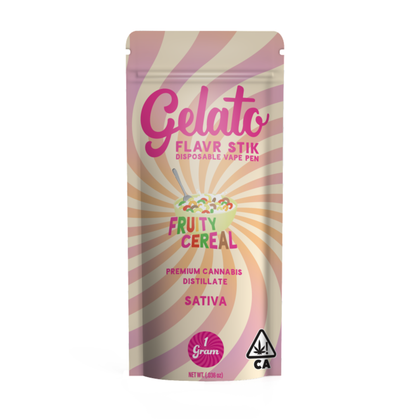 Photograph of product: Fruity Cereal | Disposable