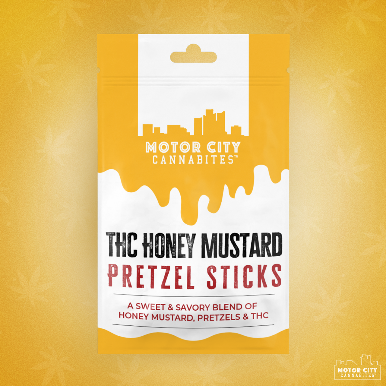 Photograph of product: Honey Mustard Pretzel Sticks