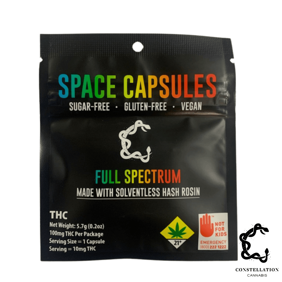 Photograph of product: 1:1 CBN Space Capsules 10-pack (DOH)