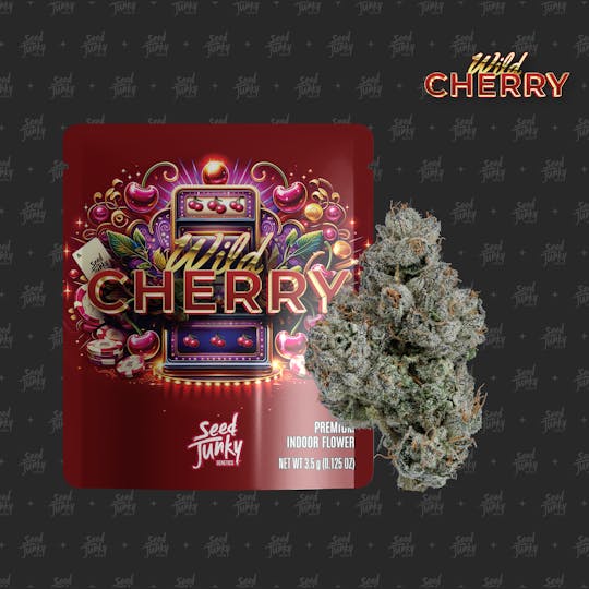 Photograph of product: SEED JUNKY | WILD CHERRY - PREPACK Oui'd/HYBRID - 3.5g