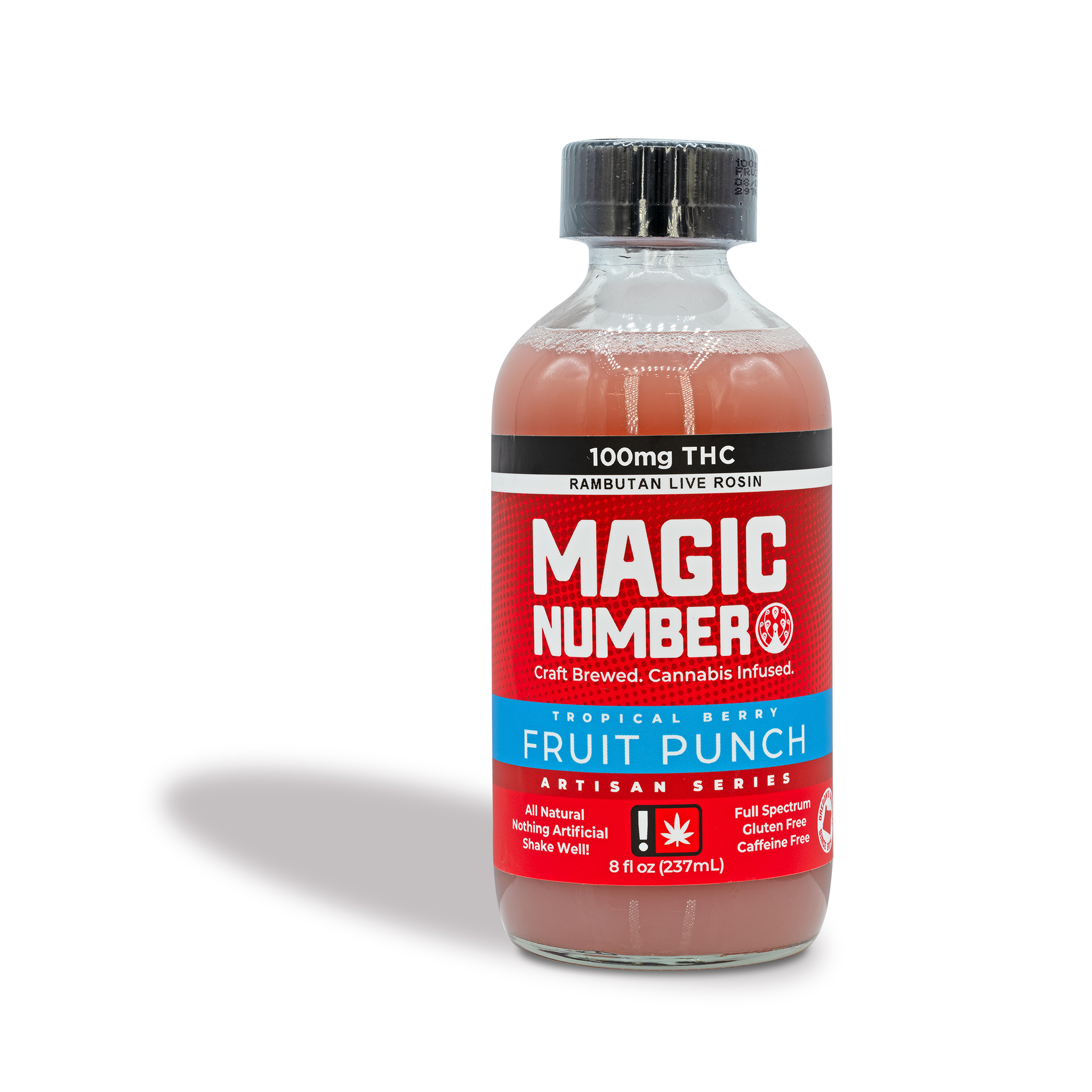Photograph of product: Magic Number - Fruit Punch 100mg - 8oz