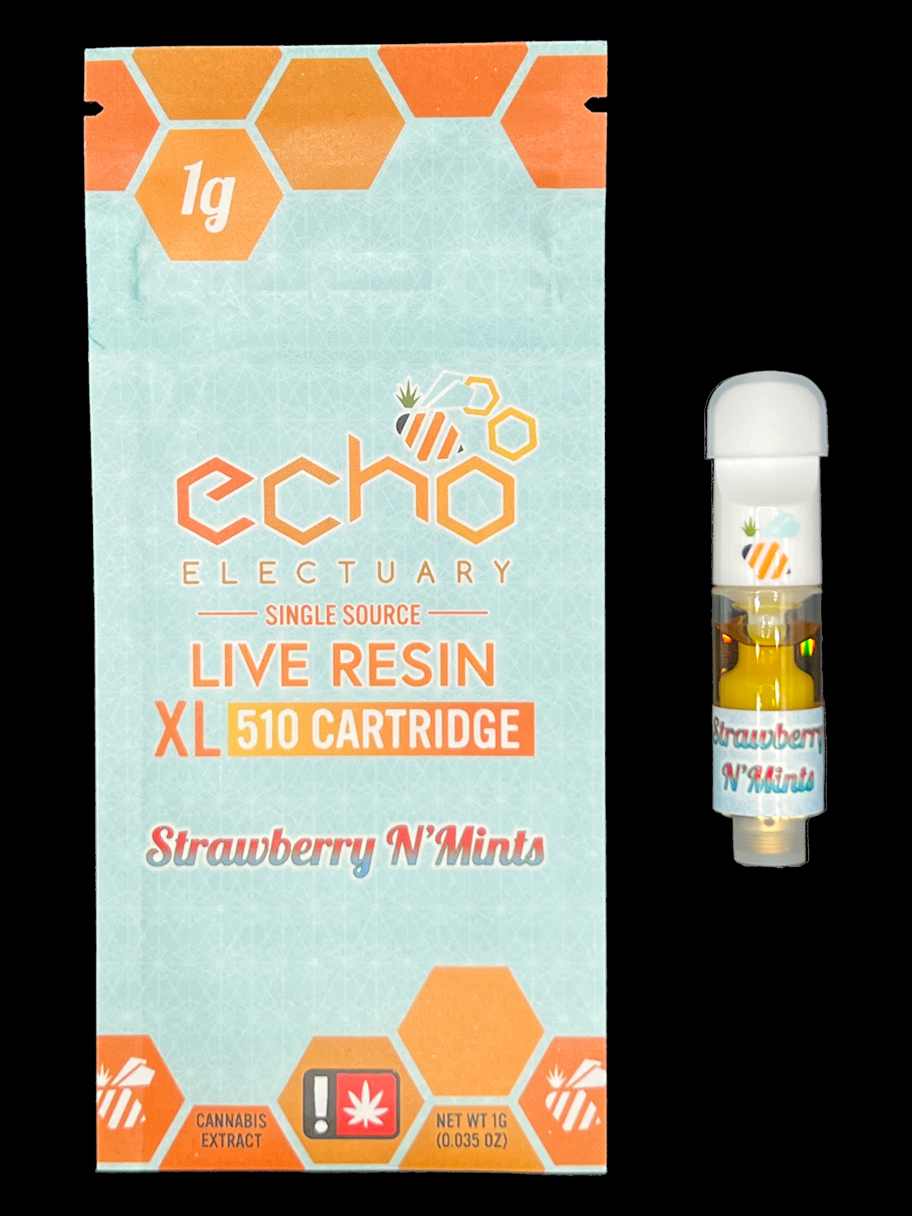 Photograph of product: Echo Electuary - Strawberry N' Mints LN XL Cart