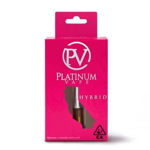 Photograph of product: Platinum Vape Divorce Cake (Hybrid) 510 Thread Cartridge 1g - REC