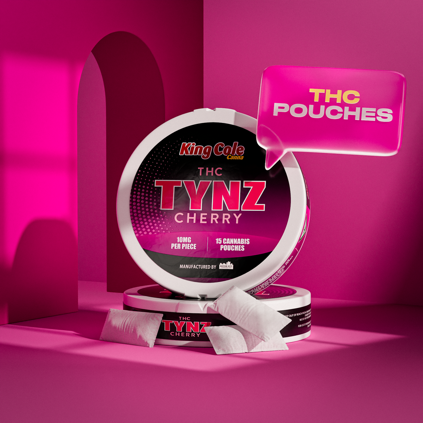 Photograph of product: Cherry TYNZ Pouches