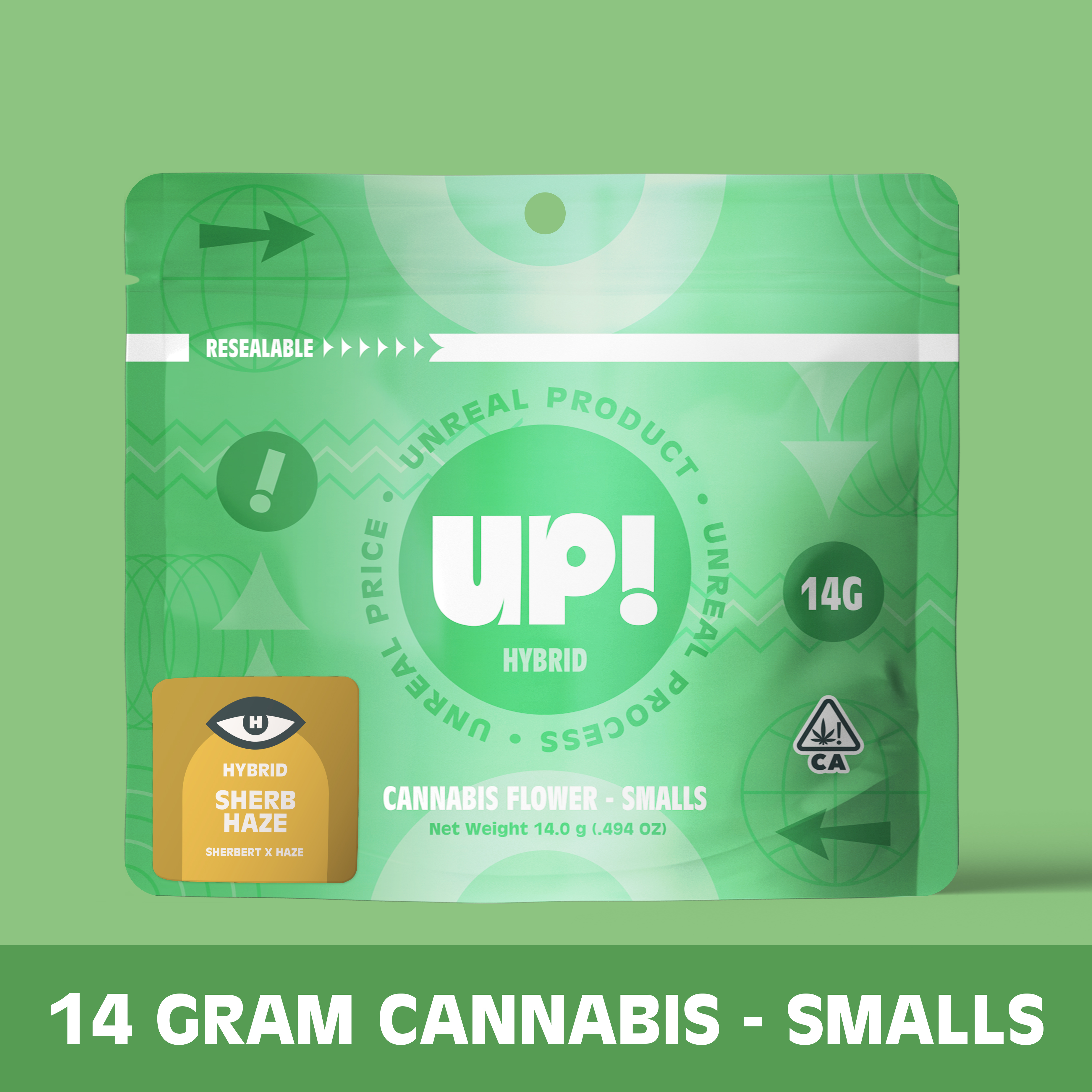 Photograph of product: UP! - Santa Maria (Hybrid) Oui'd Smalls - 14g