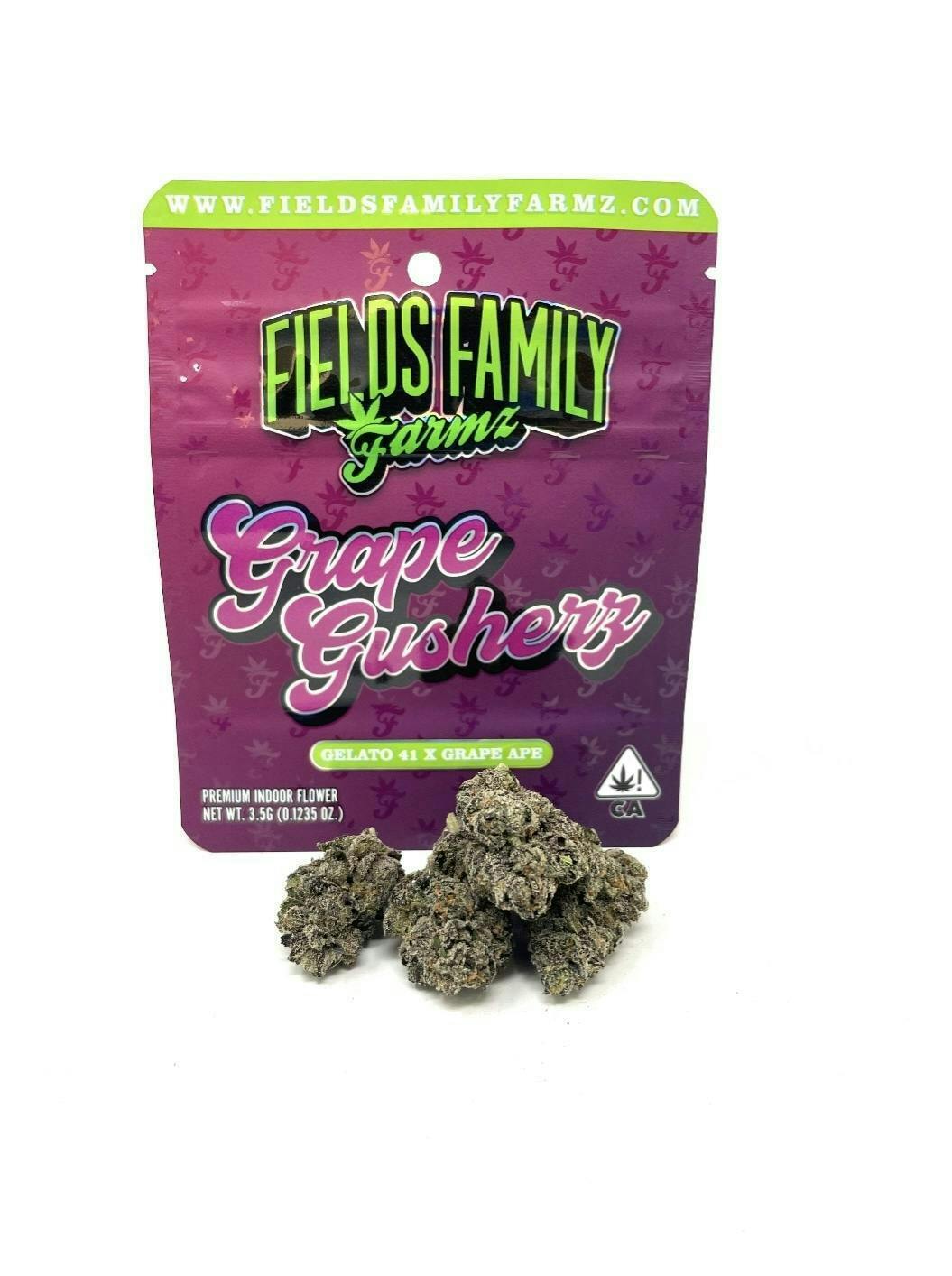 Photograph of product: Field Family Farmz - Grape Gusherz - Indoor - 3.5g